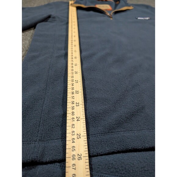 Hawke & Co Men's Small Pullover Jacket Blue Long Sleeve 1/4 Zip Fleece Sweater - Picture 5 of 7